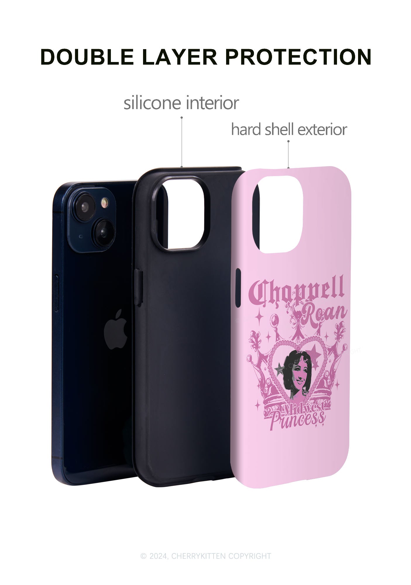 CR Princess Y2K Phone Case Cherrykitten