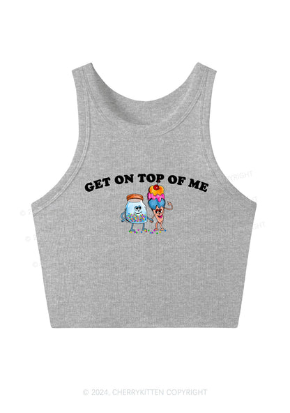 Get On Top Of Me Y2K Crop Tank Top Cherrykitten