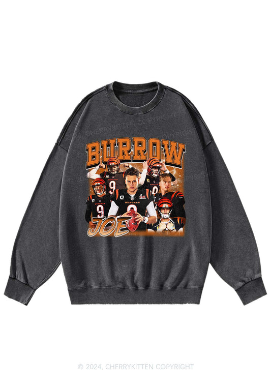 Joe Photos Y2K Super Bowl Washed Sweatshirts Cherrykitten