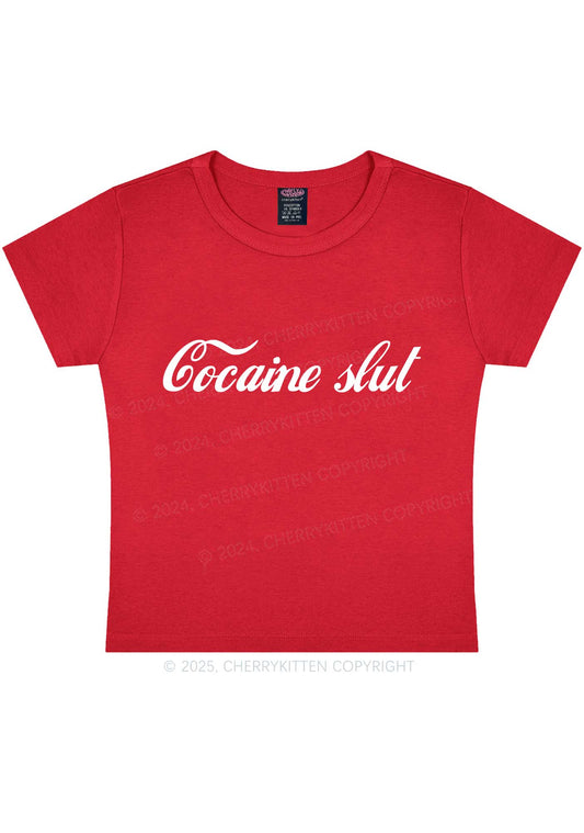 Cola Slxt Y2K Baby Tee Cherrykitten