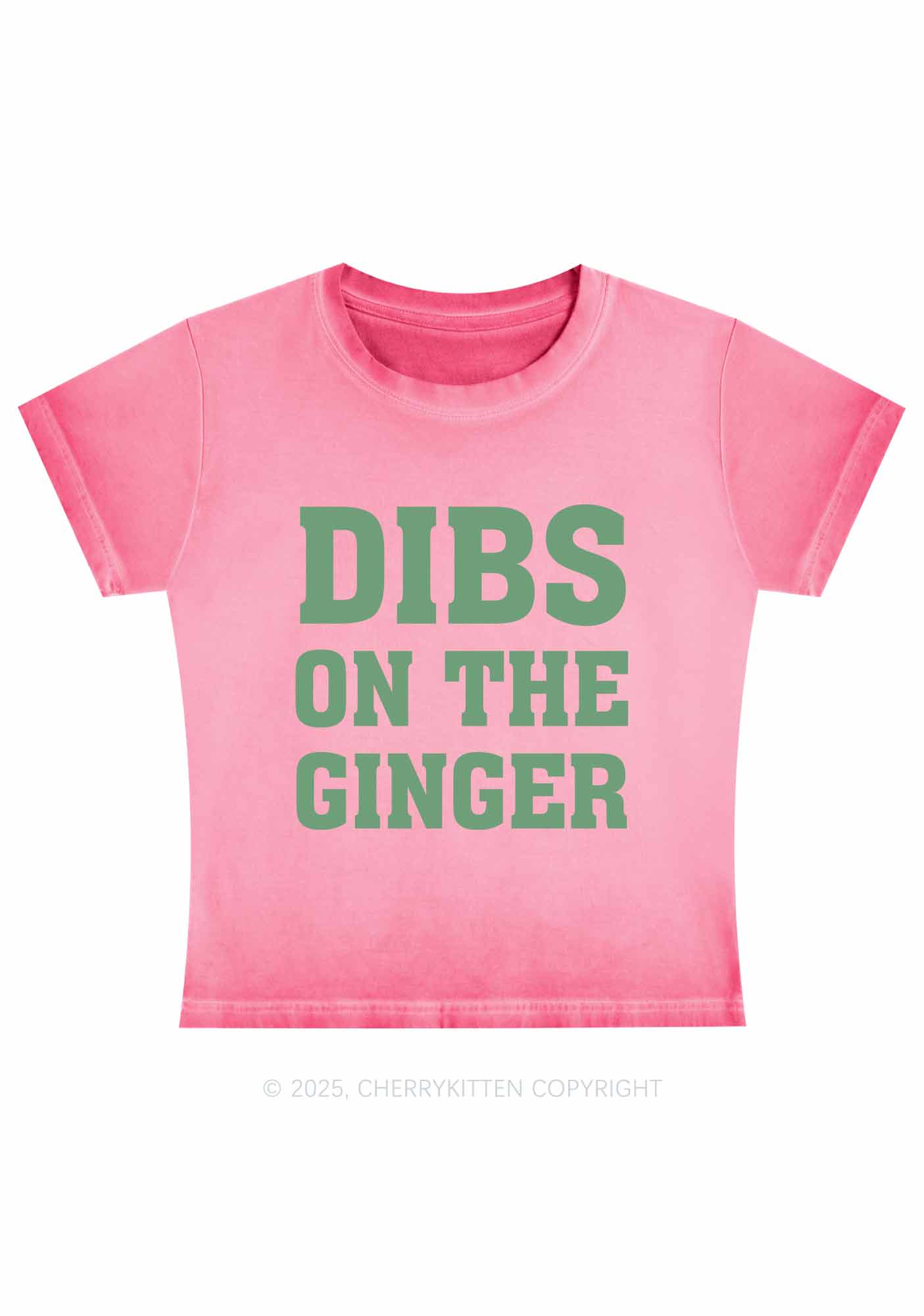 Dibs On The Ginger St Patricks Y2K Vintage Classic Tee Cherrykitten