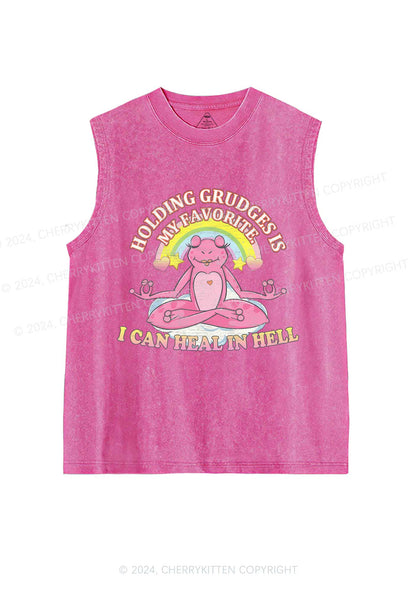 Holding Grudges Y2K Washed Tank Cherrykitten