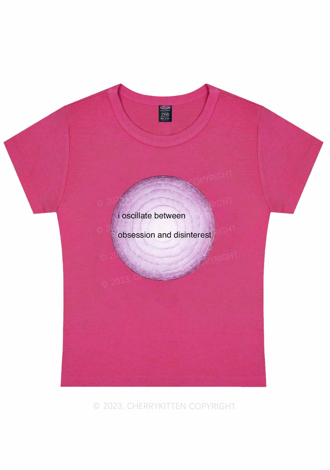 Curvy Obsession And Disinterest Y2K Baby Tee Cherrykitten