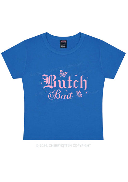 Butch Bait Y2K Baby Tee Cherrykitten