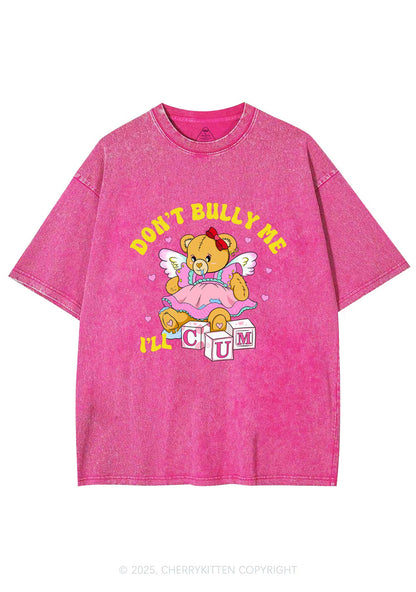 Dont Bully Bear Y2K Washed Tee Cherrykitten