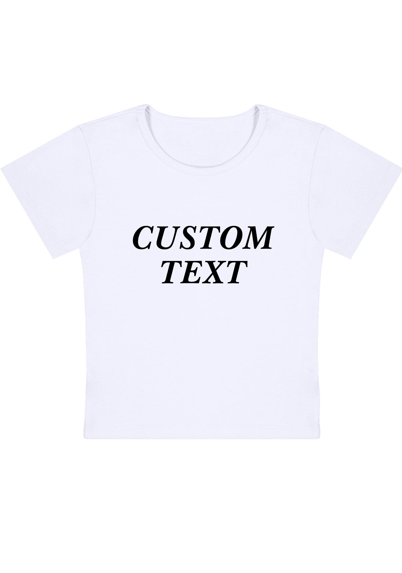 Custom baby outlet tees