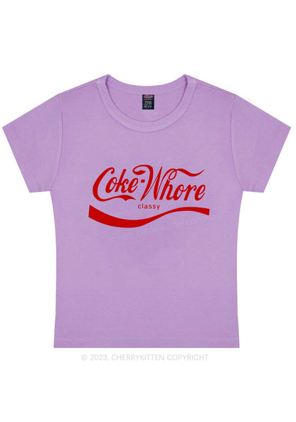 Coke Hore Y2K Baby Tee Cherrykitten