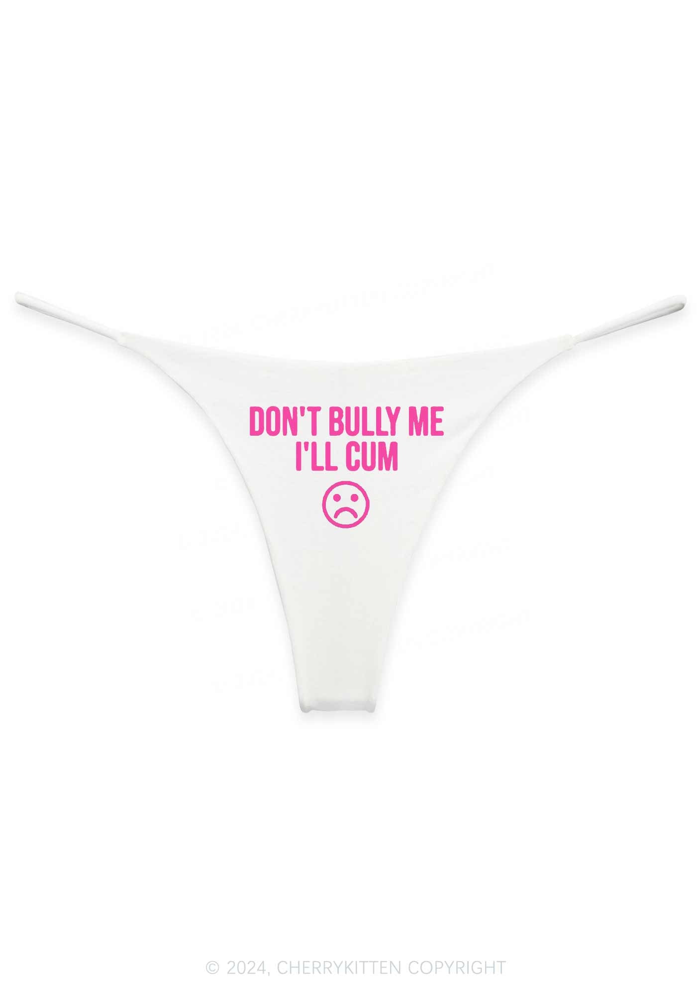 Don't Bully Me Y2K Bikini String Thong Cherrykitten