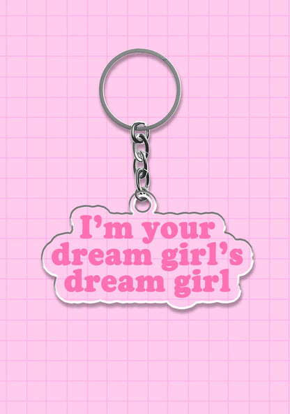 Dream Girl 1Pc Y2K Keychain Cherrykitten