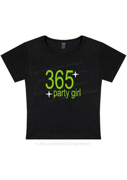 Curvy Party Girl Y2K Baby Tee Cherrykitten