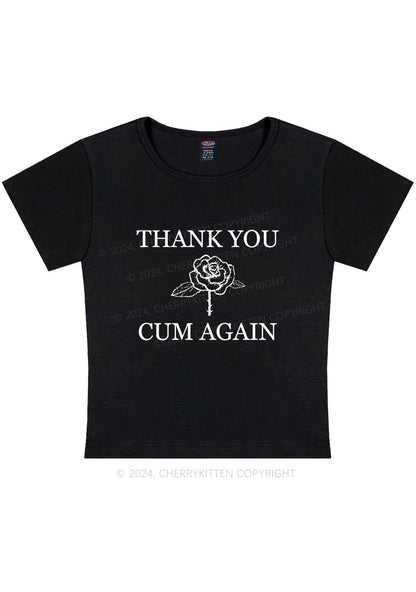 Curvy Come Again Y2K Baby Tee Cherrykitten