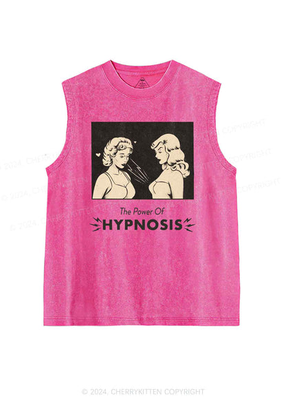 Hypnosis Power Y2K Washed Tank Cherrykitten