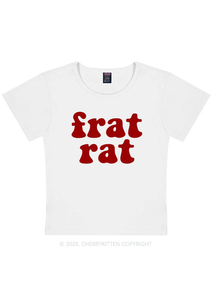 Frat Rat Y2K Baby Tee Cherrykitten