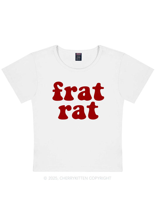 Frat Rat Y2K Baby Tee Cherrykitten