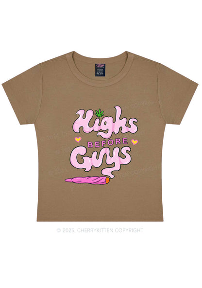 Highs Before Guys Y2K Baby Tee Cherrykitten