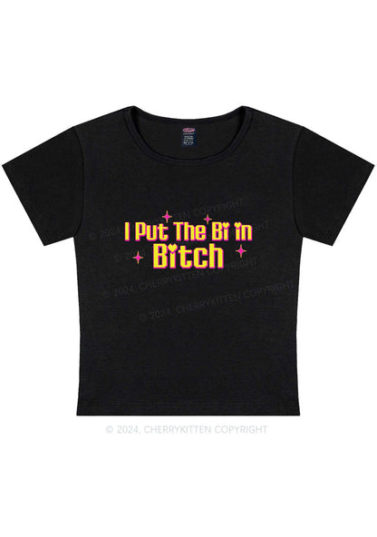 Curvy Put The Bi In Bxxch Y2K Baby Tee Cherrykitten