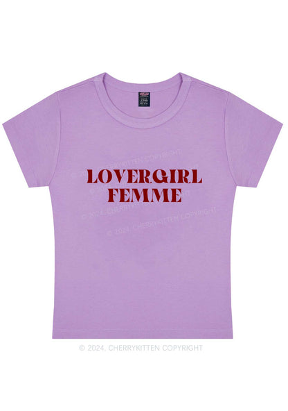 Curvy Lovergirl Femme Y2K Baby Tee Cherrykitten