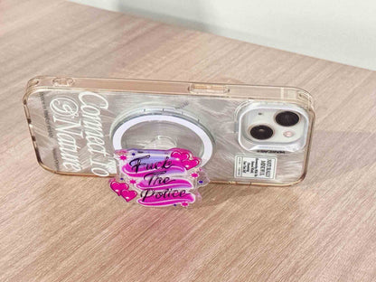 Fxxk The Police Y2K Magnetic Phone Grip Holder Cherrykitten