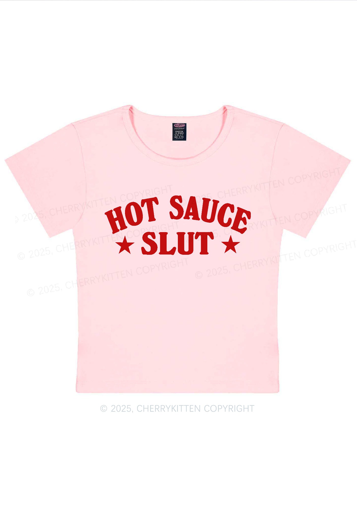 Hot Sauce Slxt Y2K Baby Tee Cherrykitten