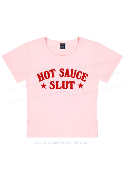 Hot Sauce Slxt Y2K Baby Tee Cherrykitten