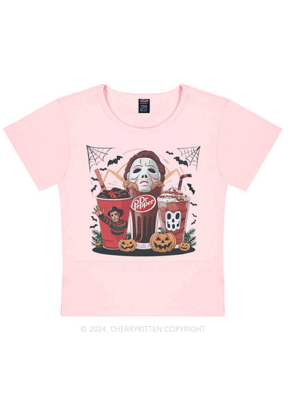 Halloween Coke Y2K Baby Tee Cherrykitten