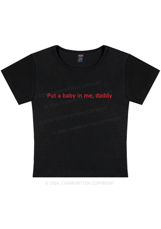 Put Baby In Me Y2K Baby Tee Cherrykitten