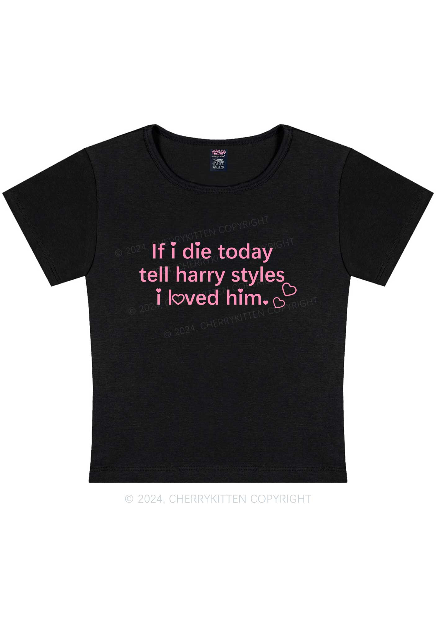 Curvy I Loved Him Y2K Baby Tee Cherrykitten