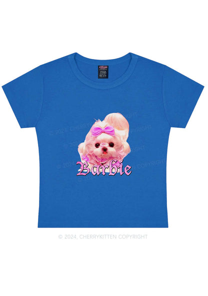 Pretty Dog Y2K Baby Tee Cherrykitten