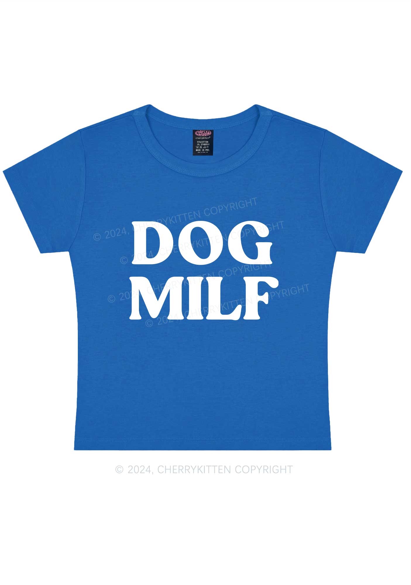 Dog Mxxf Y2K Baby Tee Cherrykitten