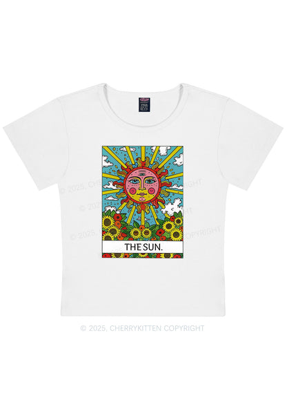 The Sun Y2K Baby Tee Cherrykitten