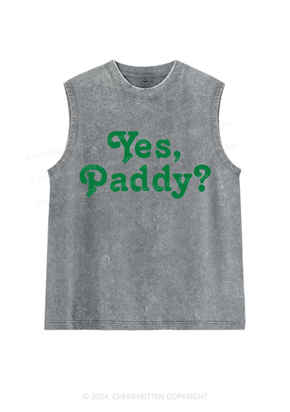 Yes Paddy St Patricks Y2K Washed Tank Cherrykitten