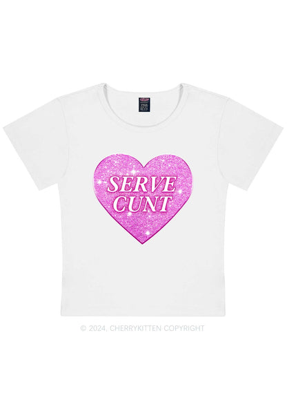 Serve Cxxt Y2K Valentine's Day Baby Tee Cherrykitten