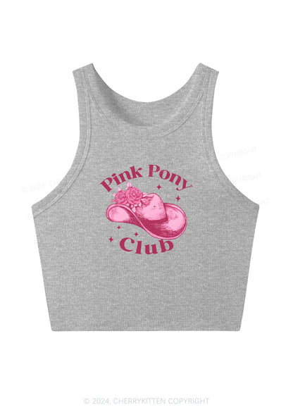 Pink Pony Club Y2K Crop Tank Top Cherrykitten