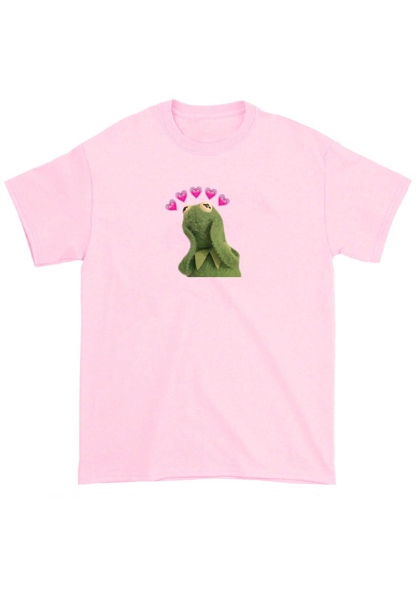 Pink Hearts Frog Chunky Shirt