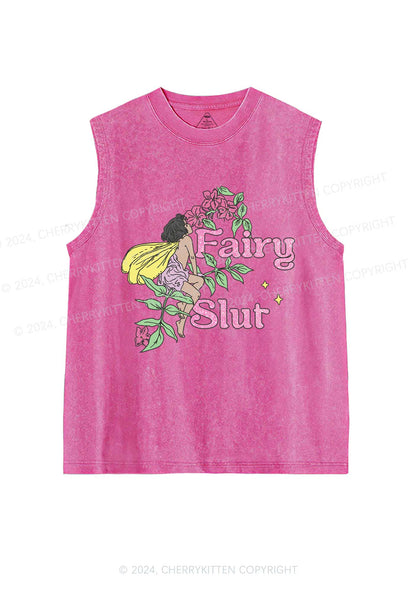 Fairy Slxt Y2K Washed Tank Cherrykitten