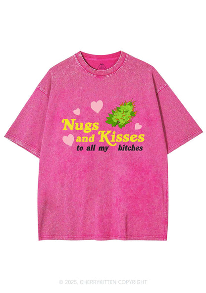 Nxgs And Kisses Y2K Washed Tee Cherrykitten