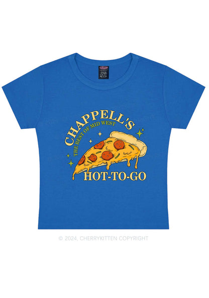 Hot To Go Pizza Y2K Baby Tee Cherrykitten