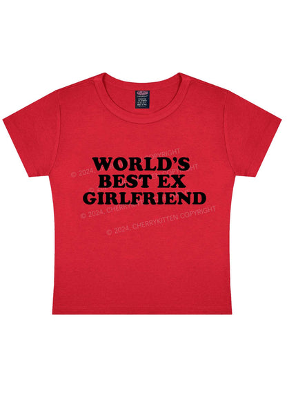 Best Ex Girlfriend Y2k Baby Tee