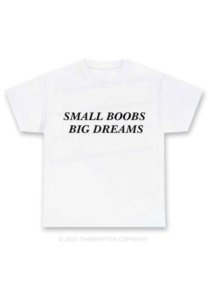 Small But Big Dreams Y2K Chunky Shirt Cherrykitten