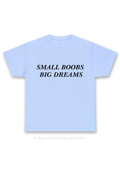 Small But Big Dreams Y2K Chunky Shirt Cherrykitten