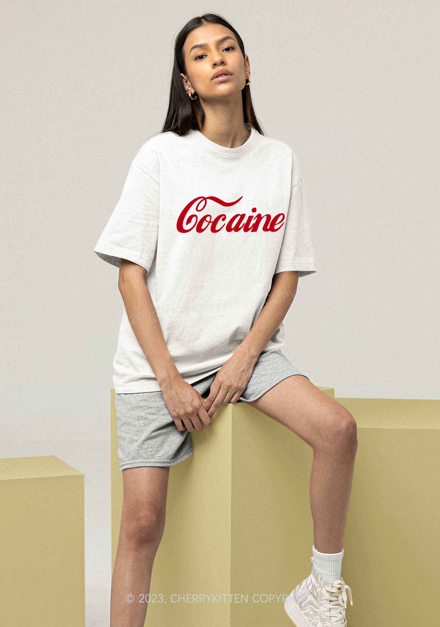 Special Cola Y2K Chunky Shirt Cherrykitten