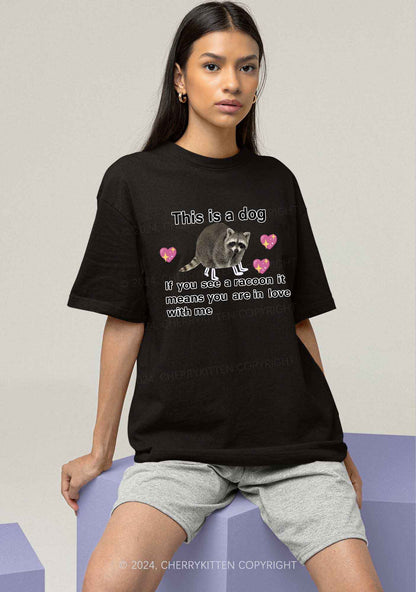 You Are In Love With Me Y2K Chunky Shirt Cherrykitten