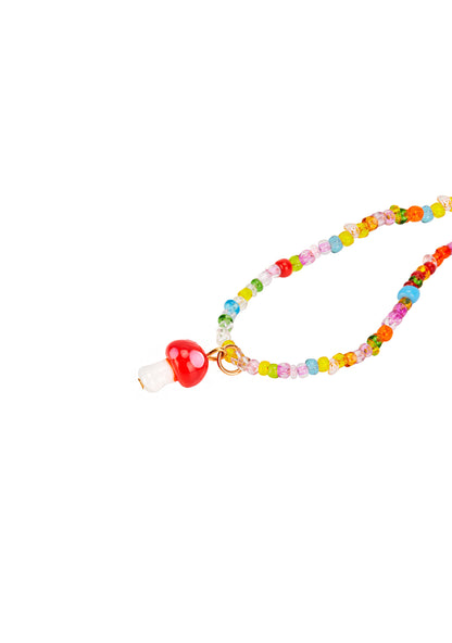 Cute Mushroom Y2K Necklace Cherrykitten