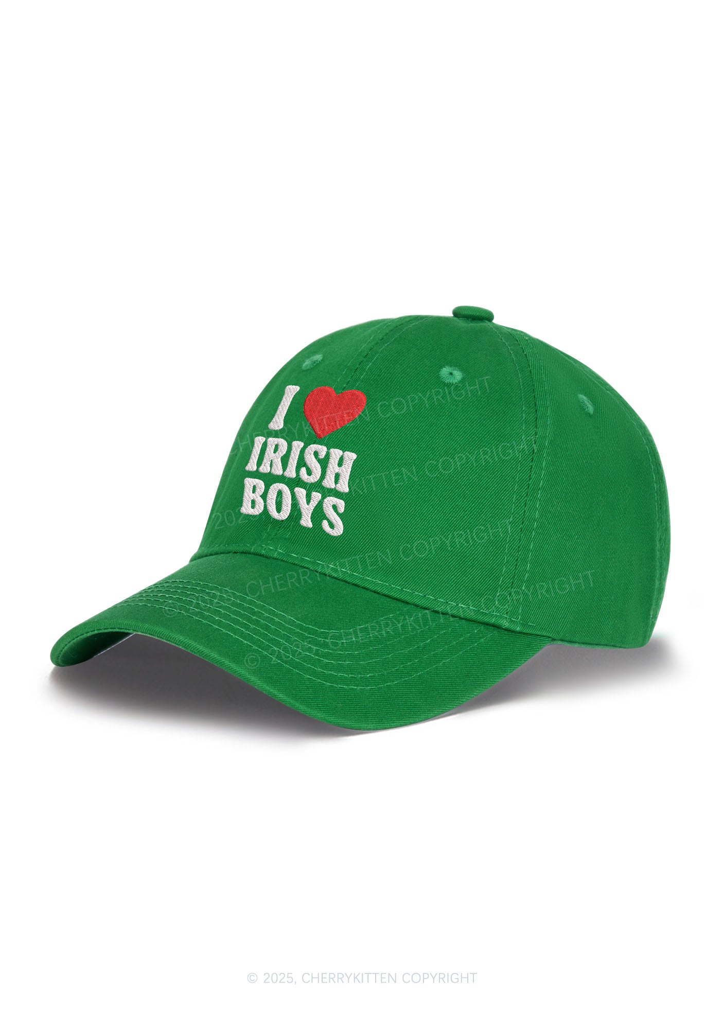 Embroidered Irish Boys St Patricks Y2K Baseball Cap Cherrykitten