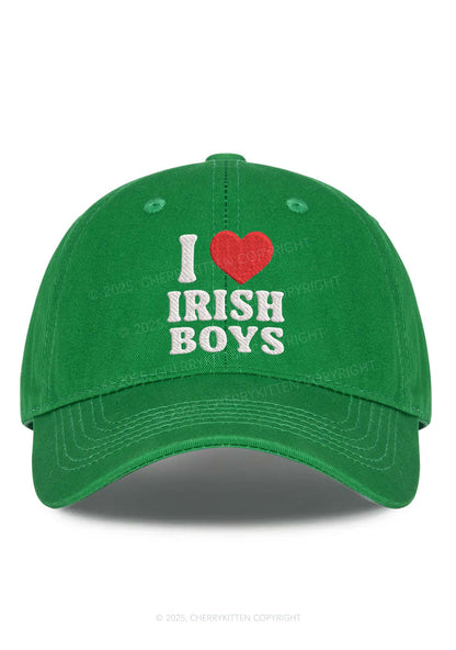 Embroidered Irish Boys St Patricks Y2K Baseball Cap Cherrykitten