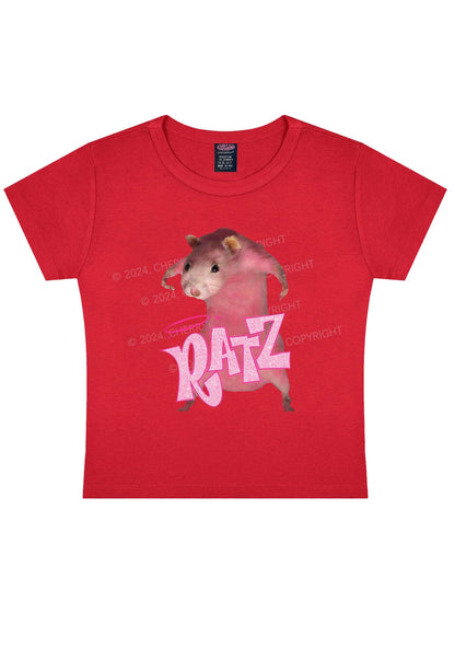 Pink Ratz Y2K Baby Tee