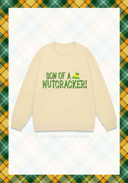 Son Of A Nutcracker Christmas Y2K Sweatshirt Cherrykitten