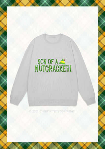 Son Of A Nutcracker Christmas Y2K Sweatshirt Cherrykitten