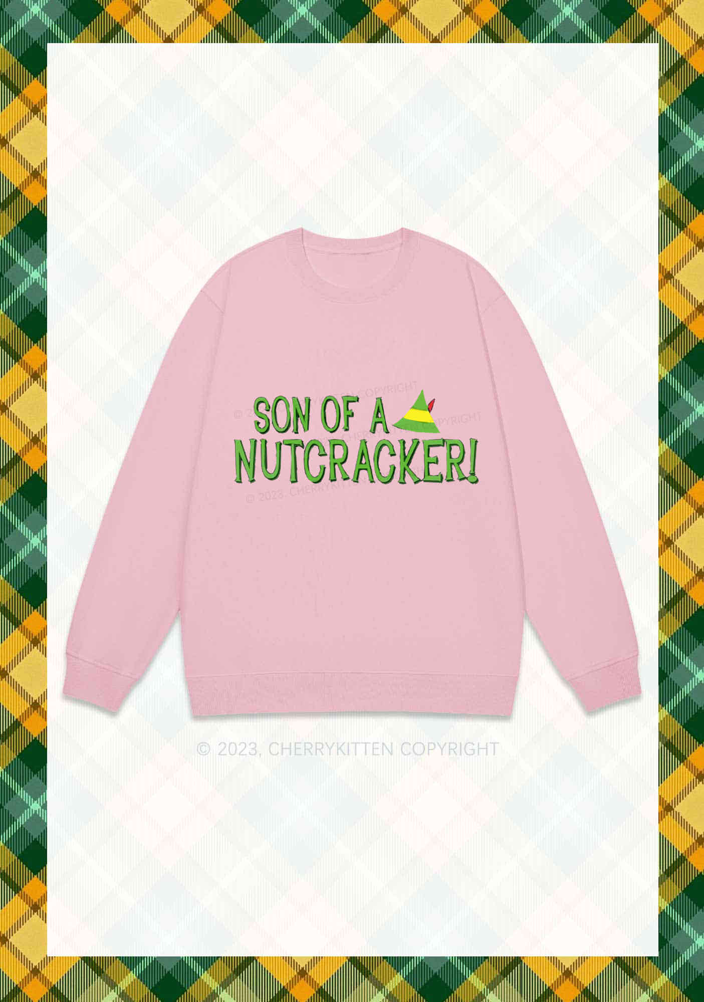 Son Of A Nutcracker Christmas Y2K Sweatshirt Cherrykitten