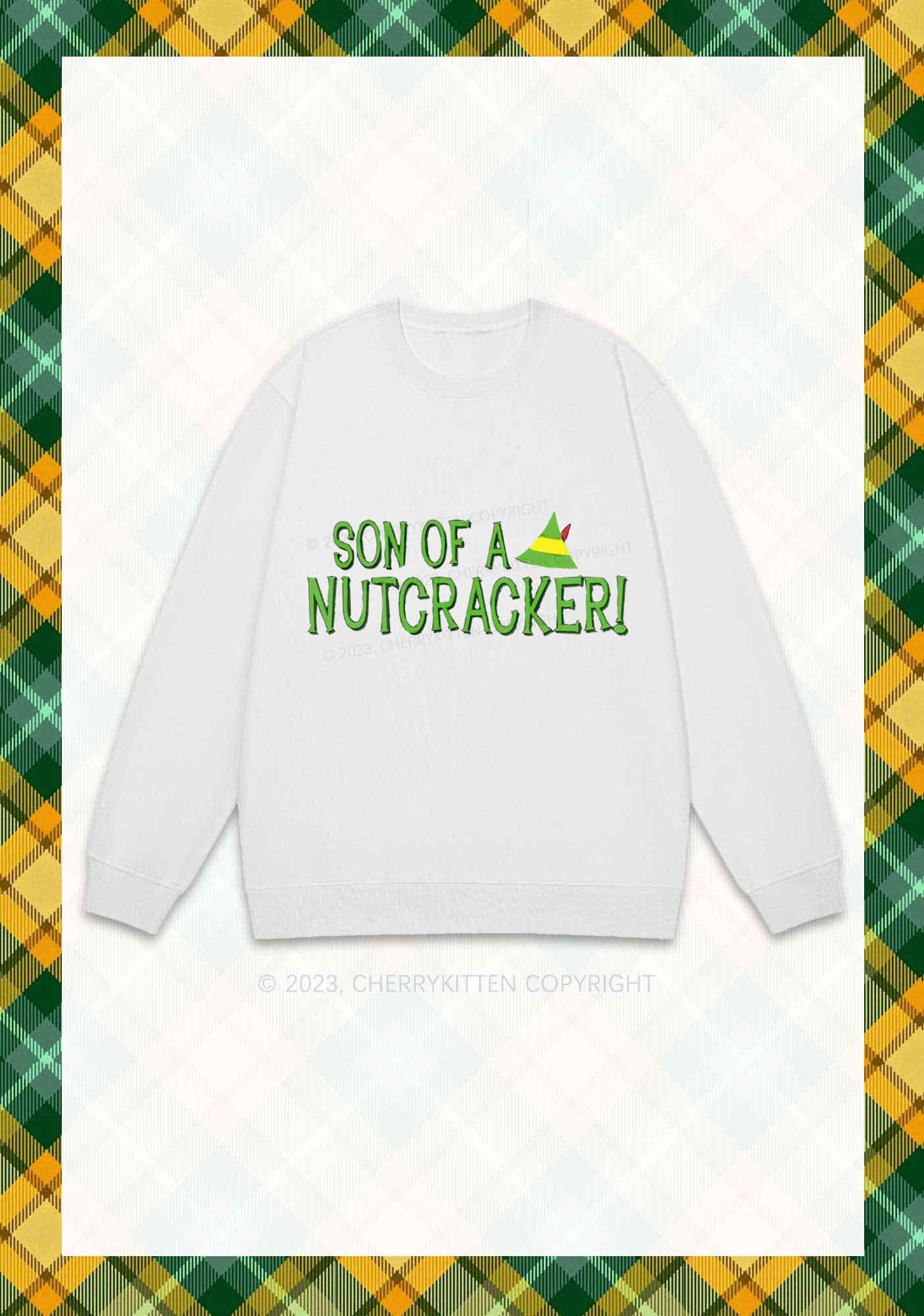 Son Of A Nutcracker Christmas Y2K Sweatshirt Cherrykitten